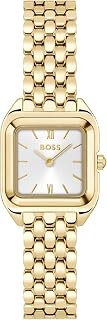 BOSS Mae Petite Collection Women's Two-Hand Quartz Movement Watch with Stainless Steel Strap - Available in Silver, Gold or Two-Tone