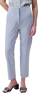 Calvin Klein - Ponte Cropped Straight Pants Women's Casual Work Trousers