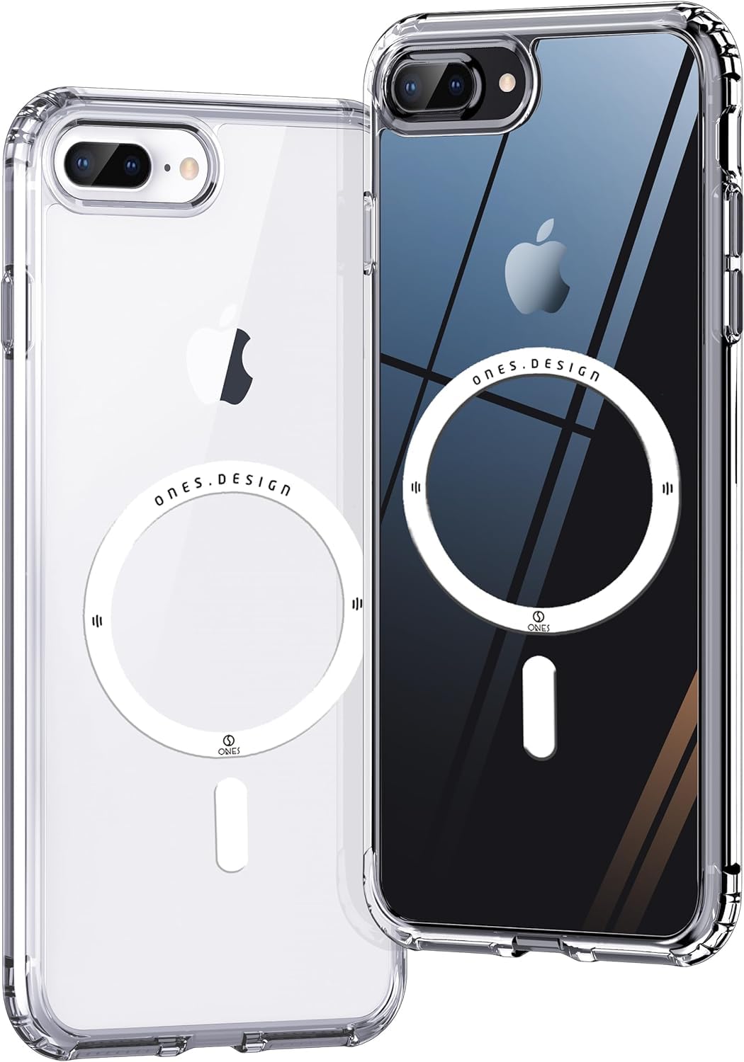Magnetic Case for iPhone 8 Plus / 7 Plus, [Compatible with MagSafe] [Military-Gr