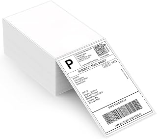 MUNBYN Shipping Stickers 4 x 6 DHL Labels (500 Pieces 10.2 x 15.2 cm) Thermal Paper Shipping Labels for Munbyn Phomemo, Polono Label Printer 4XL Waterproof Labels Paper, BPA/BPS Free