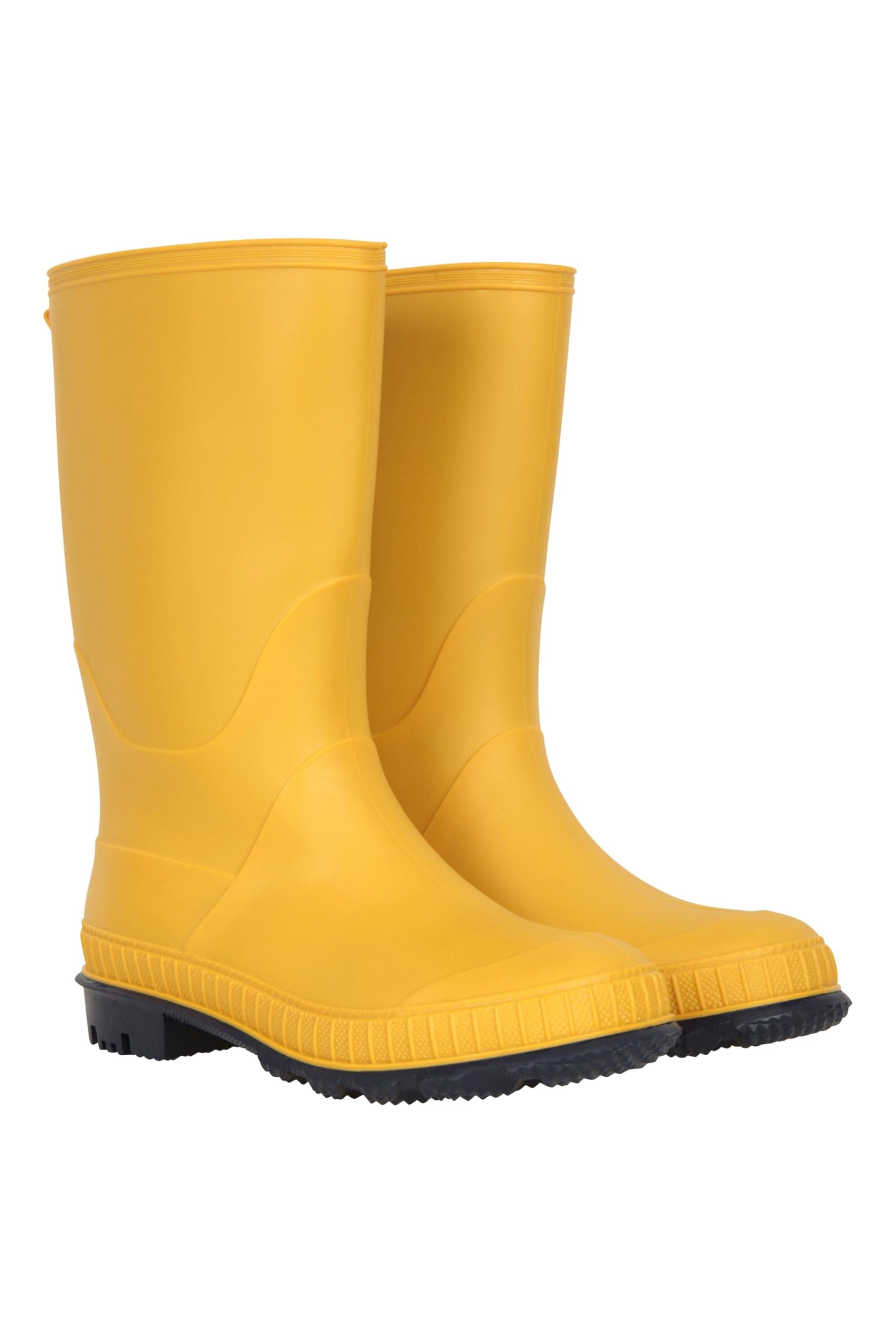 Mountain Warehouse Plain Kids Waterproof Wellies | Boys & Girls Wellington Rain 