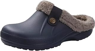 Clogs Men Women Stuffed Slippers House Warm Plush Slippers