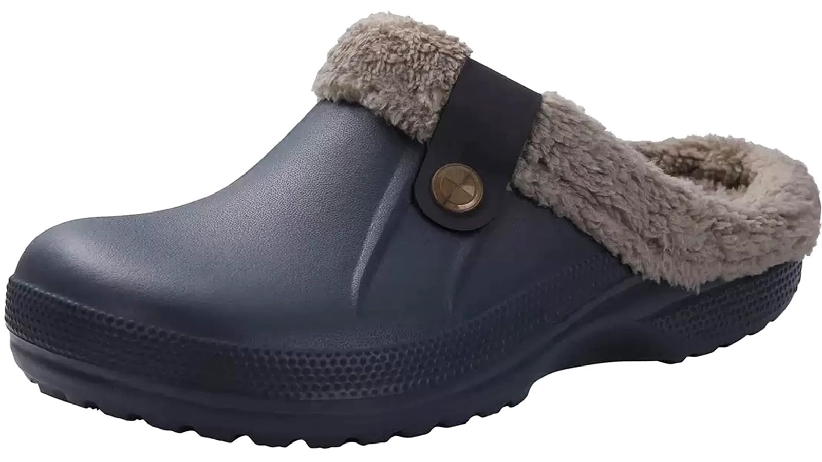 Clogs Men Women Stuffed Slippers House Warm Plush Slippers