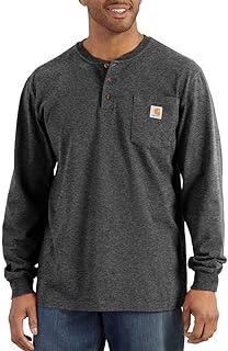 Carhartt K128 Men's Long Sleeve Henley T-Shirt