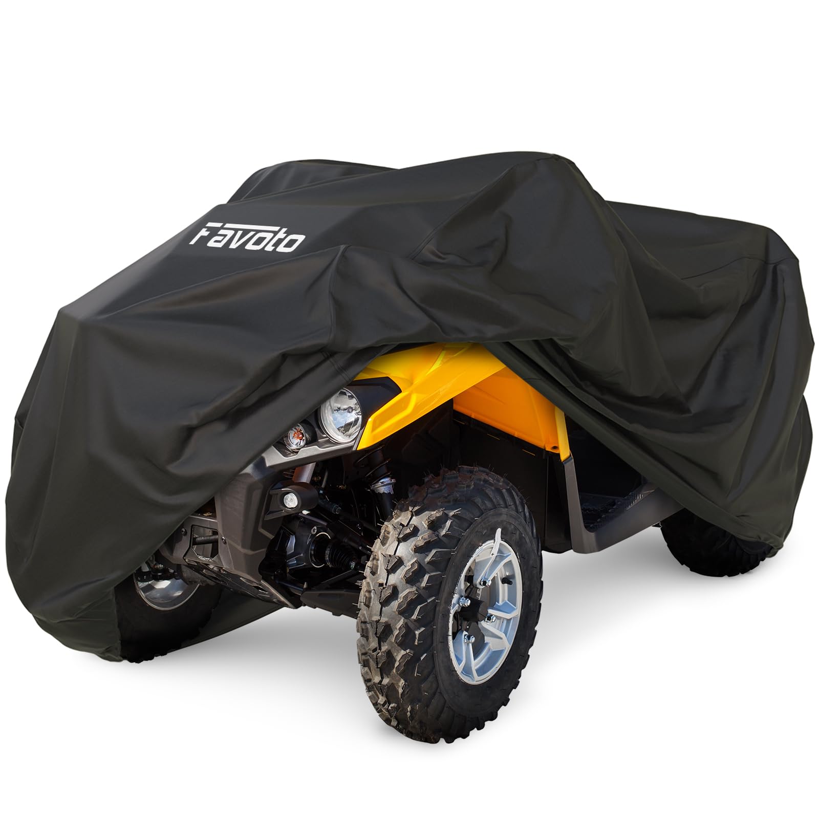 Favoto ATV Cover Waterproof Outdoor Heavy Duty All Weather Windproof | 4 Wheeler
