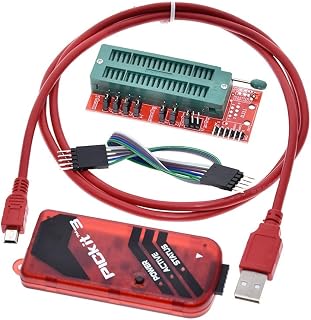 Gosono PICKIT3 Programmer with PIC ICD2 PICKit 2/3 Programming Adapter Universal Programmer Seat FZ0508