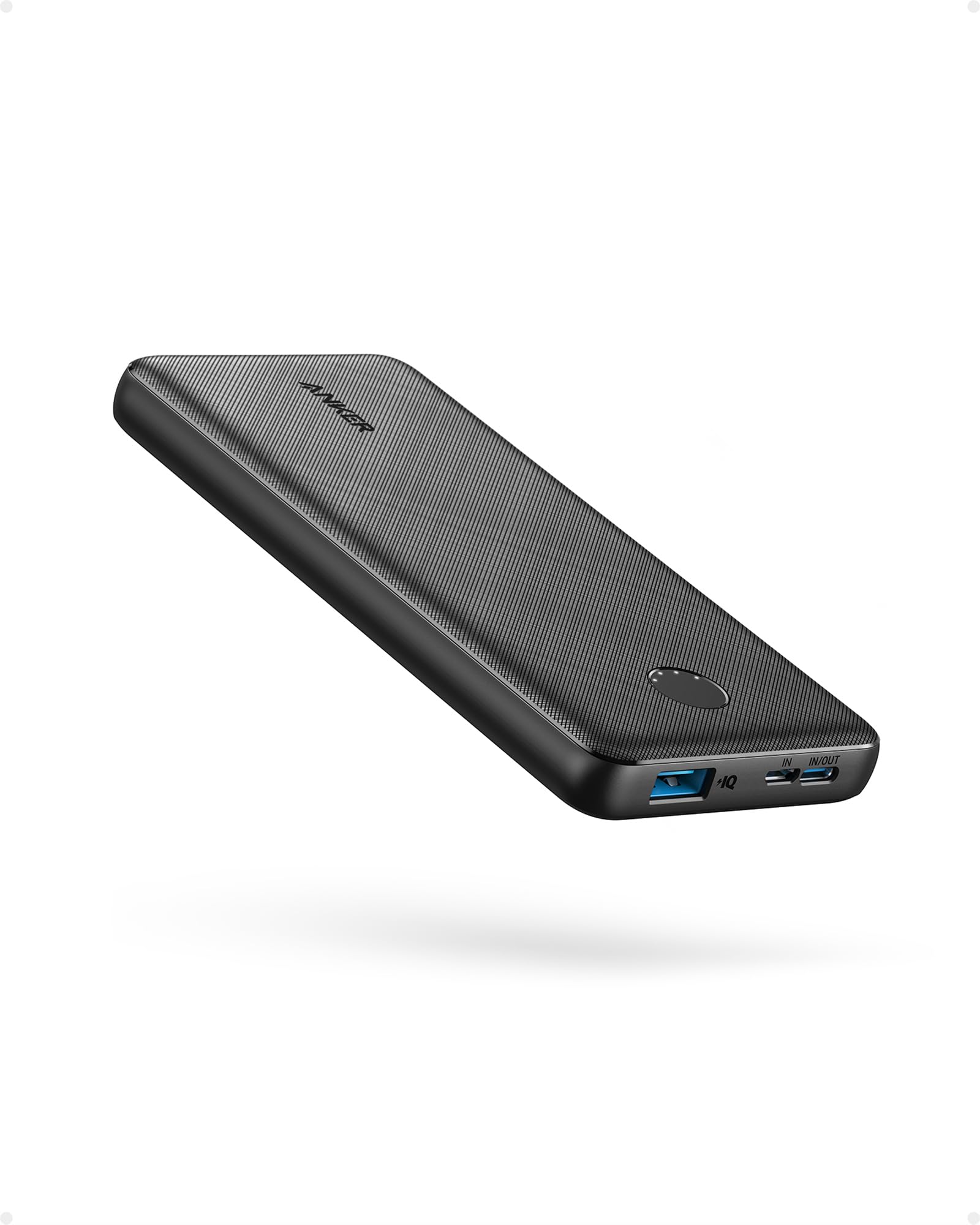 Anker Power Bank, 10,000mAh Portable Charger, PowerIQ USB-C Battery Pack | 5V / 