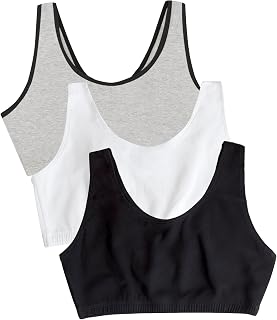 Fruit of the Loom Women's Sports Bra (Pack of 3)