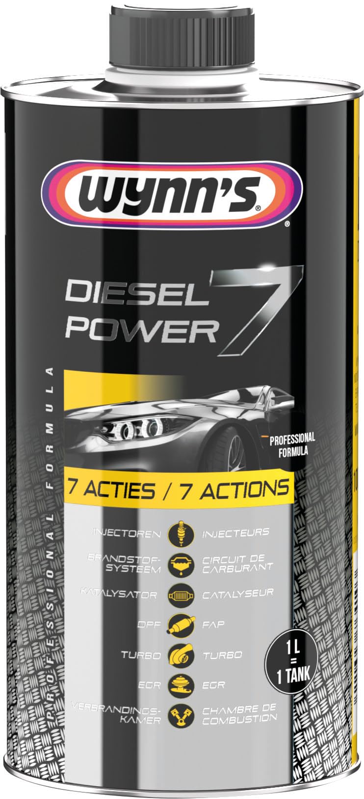 Wynn's Diesel Power 7 Complete Action Fuel Additive Optimises Engine Performance