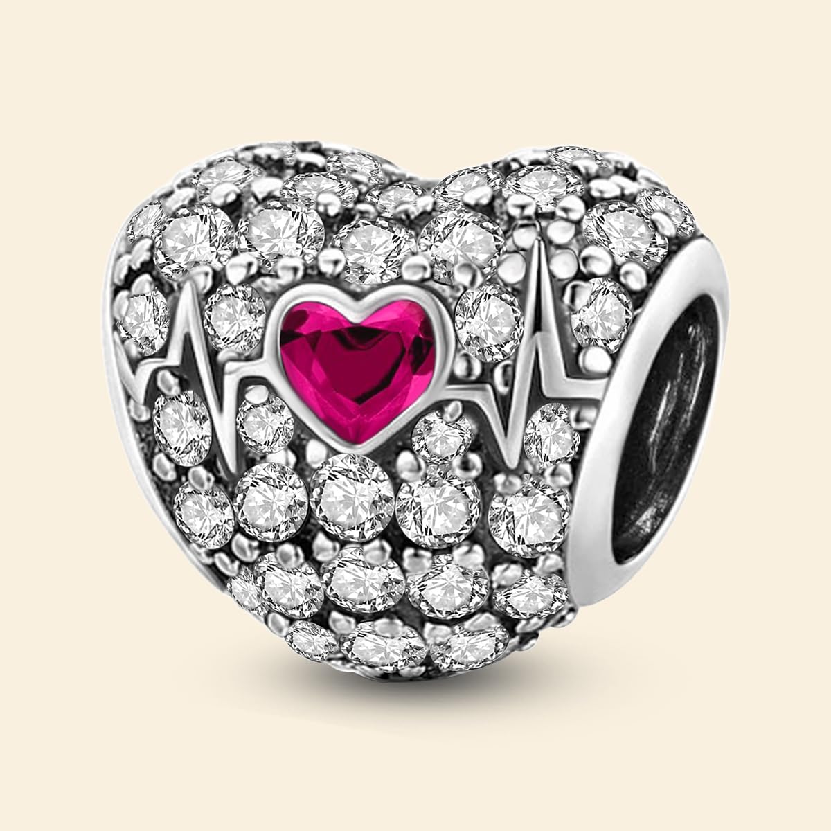 1 breloque tendance en argent 925 en forme de tasse de thé en forme de chihuahua