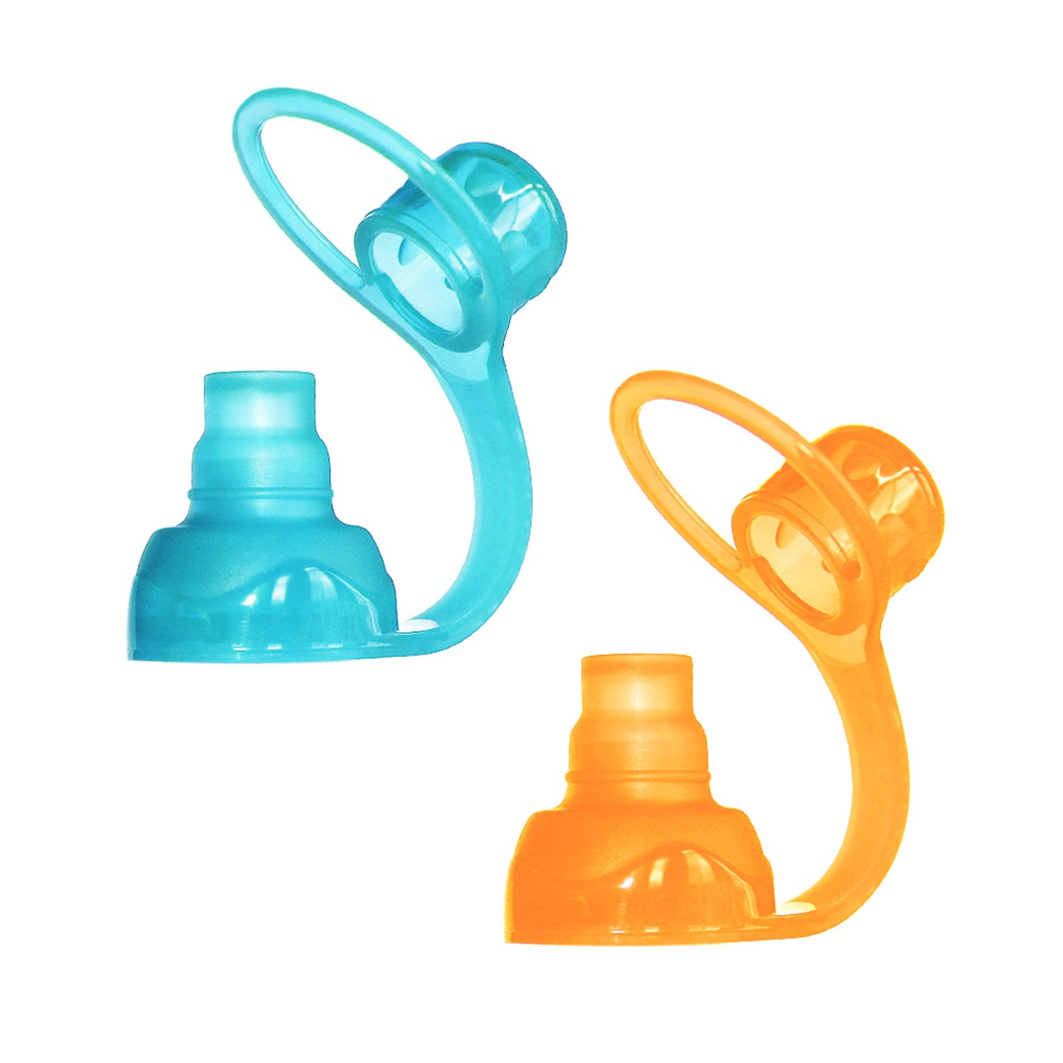 ChooMee SoftSip Food Pouch Top | Baby Led Weaning | No Spill Flow Control Valve,