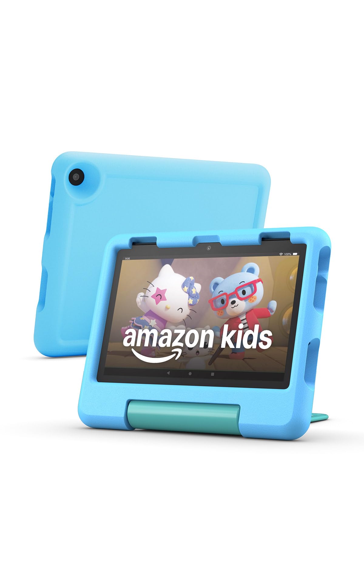 Amazon Fire HD 8 Kids tablet, ages 3-7 | 4GB memory, includes ad-free and exclus