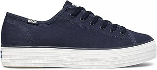 Keds Tpl Kick Season. Can. Navy, Scarpe da Ginnastica Basse Donna