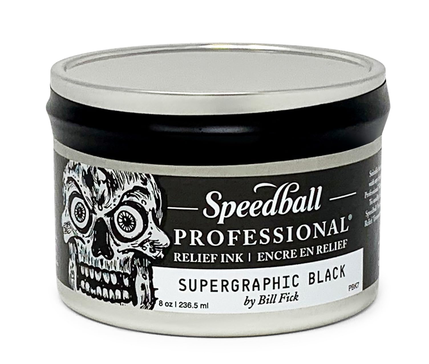 Speedball Professional Relief Ink Supergraphic Black 8OZ
