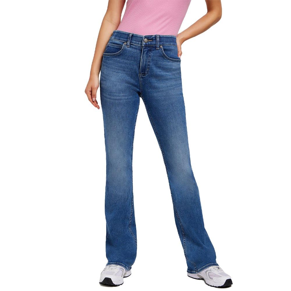 Lee - Jean Femme - Coupe Bootcut Taille Basse - Jessica - Mid Scene