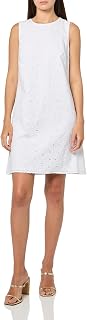 Tommy Hilfiger Women's Sleeveless Meadow Eyelet Shift Dress