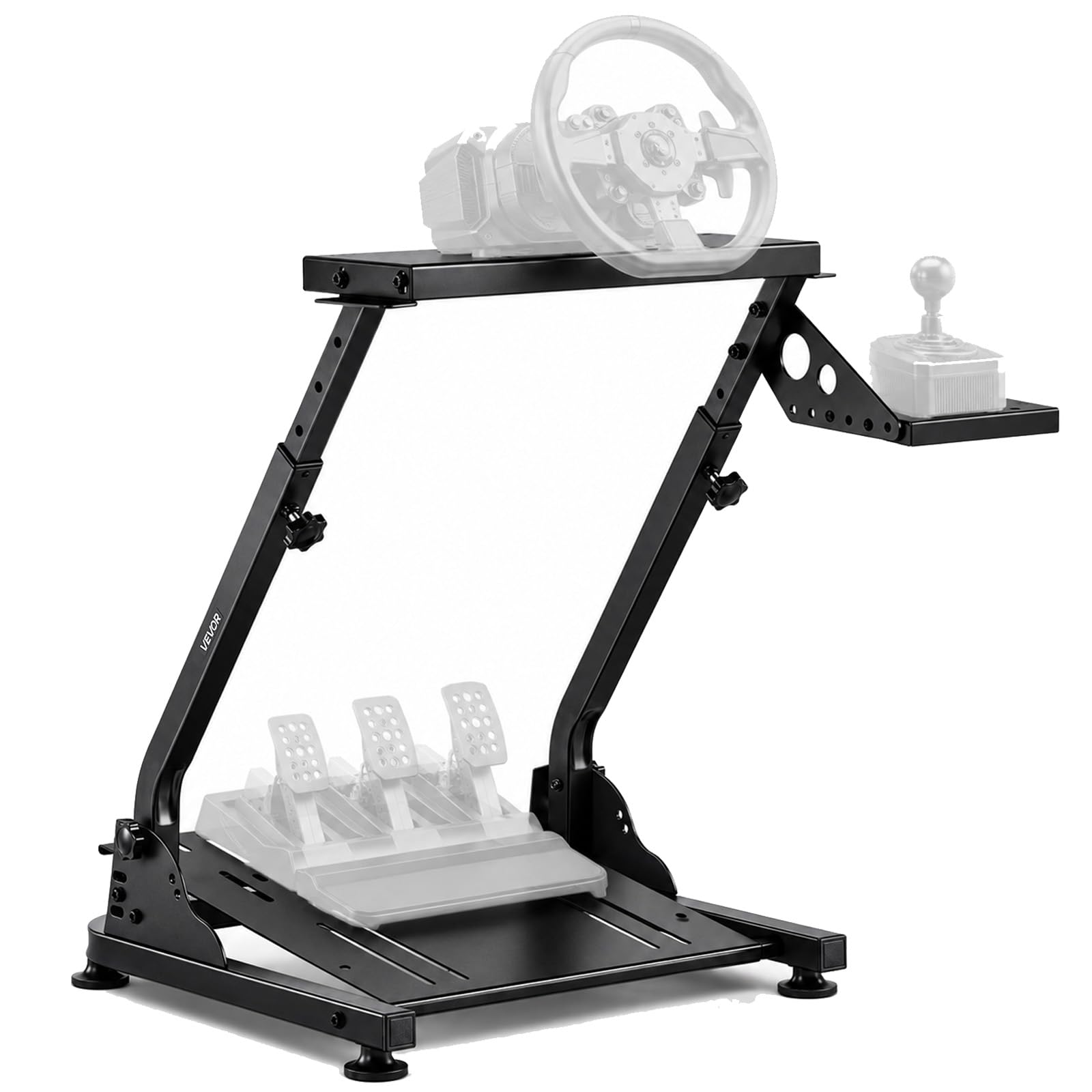 VEVOR Racing Wheel Stand, Adjustable & Foldable Simulator Stand for Logitech G29