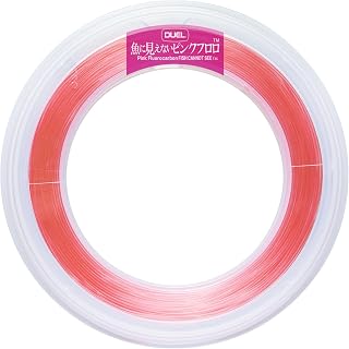 Duel Pink Fluoro Shock Leader Invisible to Fish 30m 2Lbs to 10Lbs / 50m 12-100Lbs / 30m 130-300Lbs