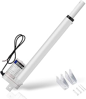 ECO-WORTHY Heavy Duty 330lbs/1500N Solar Tracker Linear Actuator Multi-Functions with Mounting Brackets (12V, 12") IP54 Waterproof 300mm Stroke Linear Motion Actuator