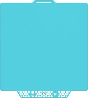 BIQU CryoGrip Pro Glacier Build Plate for Bambu-Lab P2/X2/P1/X1/A1 | 257x257mm, Double-Sided Fine Textured Spring Steel Sheet, Firm Adhesion, 1 Piece