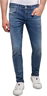Replay Herren Jeans Anbass Slim-Fit mit Power Stretch