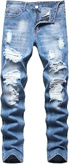 Men's Ripped Regular Fit Jeans