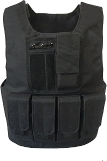 UNIVIVO Kids Tactical Vest Youth Army Costume for Boys Girls 8 10 12 14 Outdoor Airsoft Game