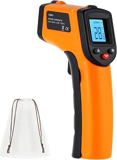 ABOHU Infrared Thermometer Gun, Digital Temperature Gun -50°C ~ 550°C (-58°F ~ 1022°F), Non-Contact Surface Temperature Gun for Measuring Cooking Food Pizza Oven Grill (Not for Human)