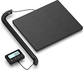 MAXUS Shipping Scale 440LB/10g Accuracy, Postal Scale for Packages | with Hold and Tare Funtion, Digital Postage Scale for Luggage Warehouse Market & Home Use