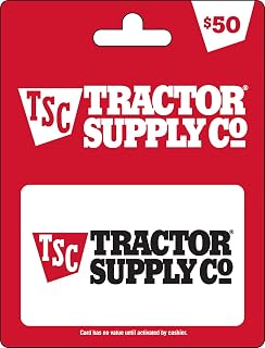 Tractor Supply Company Physical Gift Card | $50