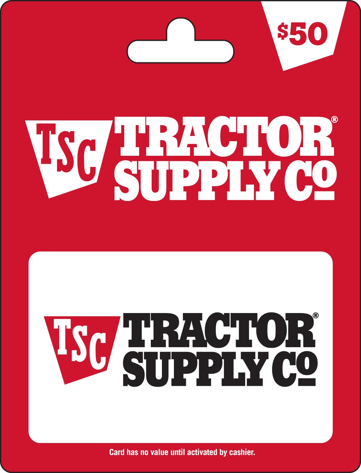 Tractor Supply Company Physical Gift Card | $50