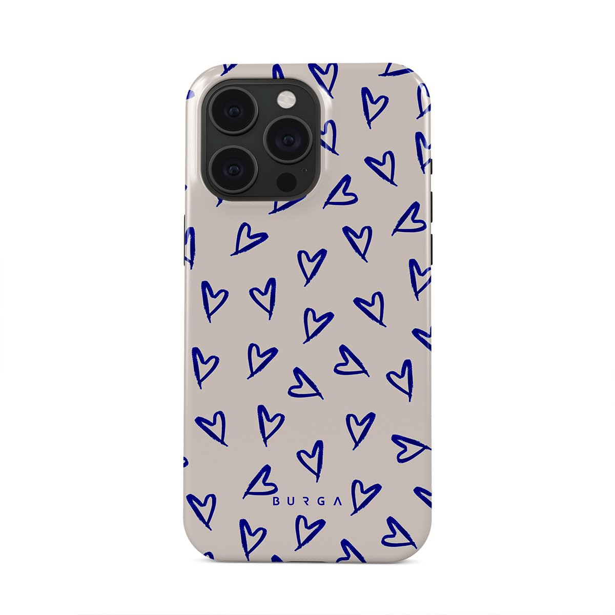 BURGA Unisex Phone Case for iPhone 15 Pro, Dual Layer Protective Case