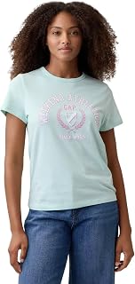 Gap V-SS Fav Crew SLD Women's T-Shirt (Pack of 1)