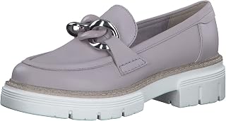 MARCO TOZZI Women's Loafers with Wide Heel Vegan