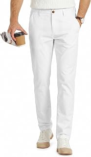 33,000ft Mens Golf Pants Stretch Breathable Slim Fit Quick Dry Slim Fit Slim Fit Long Golf Pants