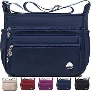 Crossbody Bags for Women, Shoulder Handbag Roomy Multiple Pockets Bag Crossbody Purse Fashion Tote Top Handle Satchel