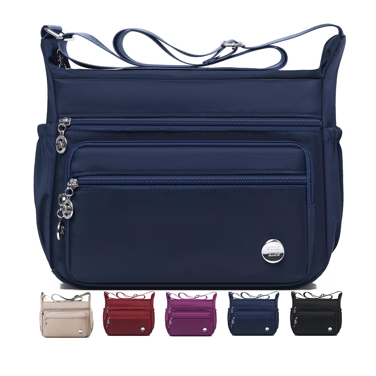 Crossbody Bags for Women, Shoulder Handbag Roomy Multiple Pockets Bag Crossbody 