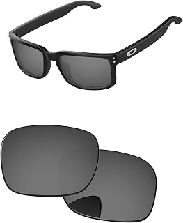 Replacement Lenses for Oakley Holbrook XL OO9417 Black Chrome Pro+ Anti-Reflective Polarized Sunglasses