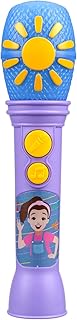 eKids Ms Rachel Toy Microphone for Kids with Music and Lights, Toddler Toys