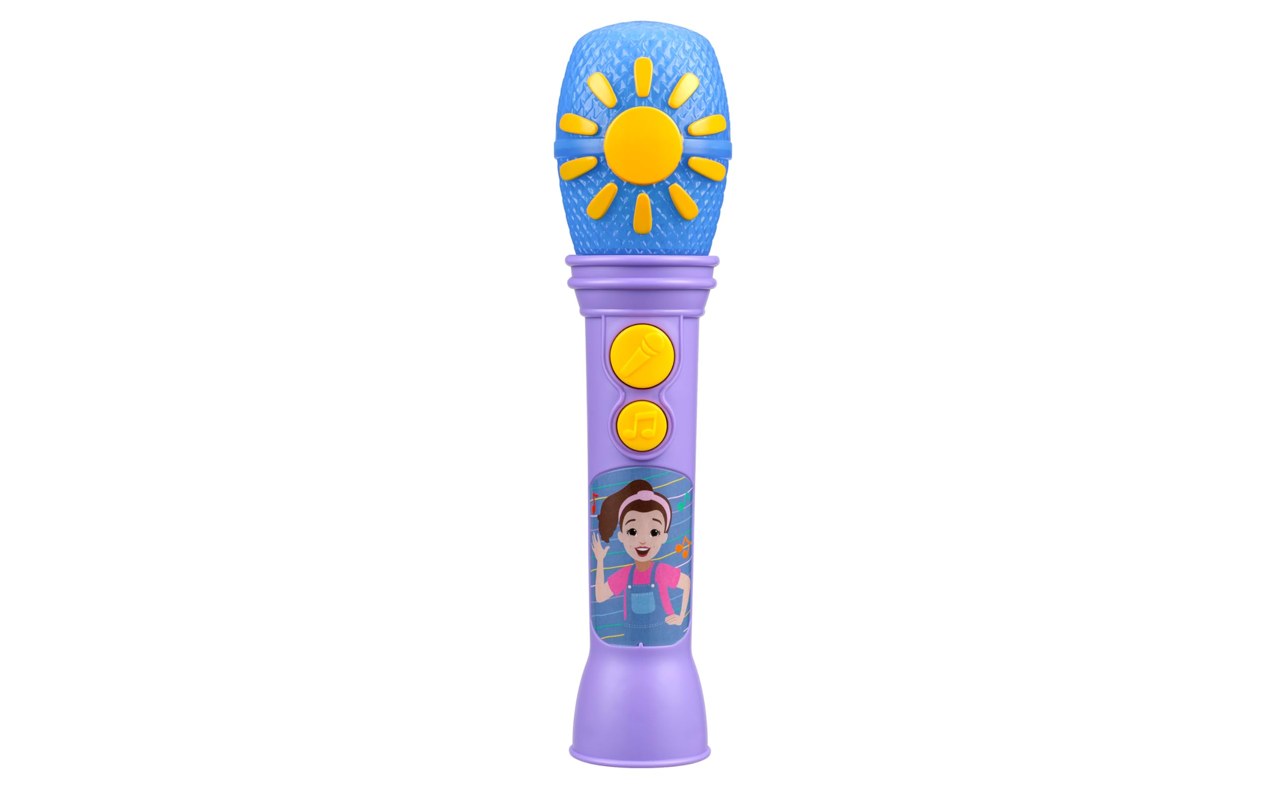 eKids Ms Rachel Toy Microphone for Kids with Music and Lights, Toddler Toys