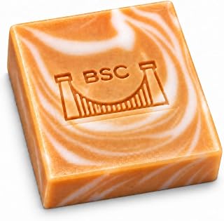 Handmade Coconut and Shea Butter Artisan Soap, Orange | Essential Oil