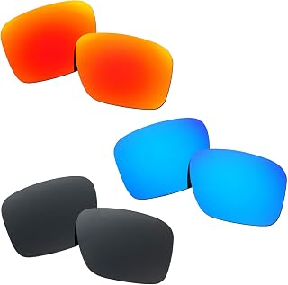 For Oakley Holbrook XL Sunglasses Red/Blue/Black Polarized Replacement Lenses