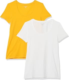 Amazon Essentials Women's Classic Fit Short Sleeve Round Neck T-Shirt (Available in Plus Size)
