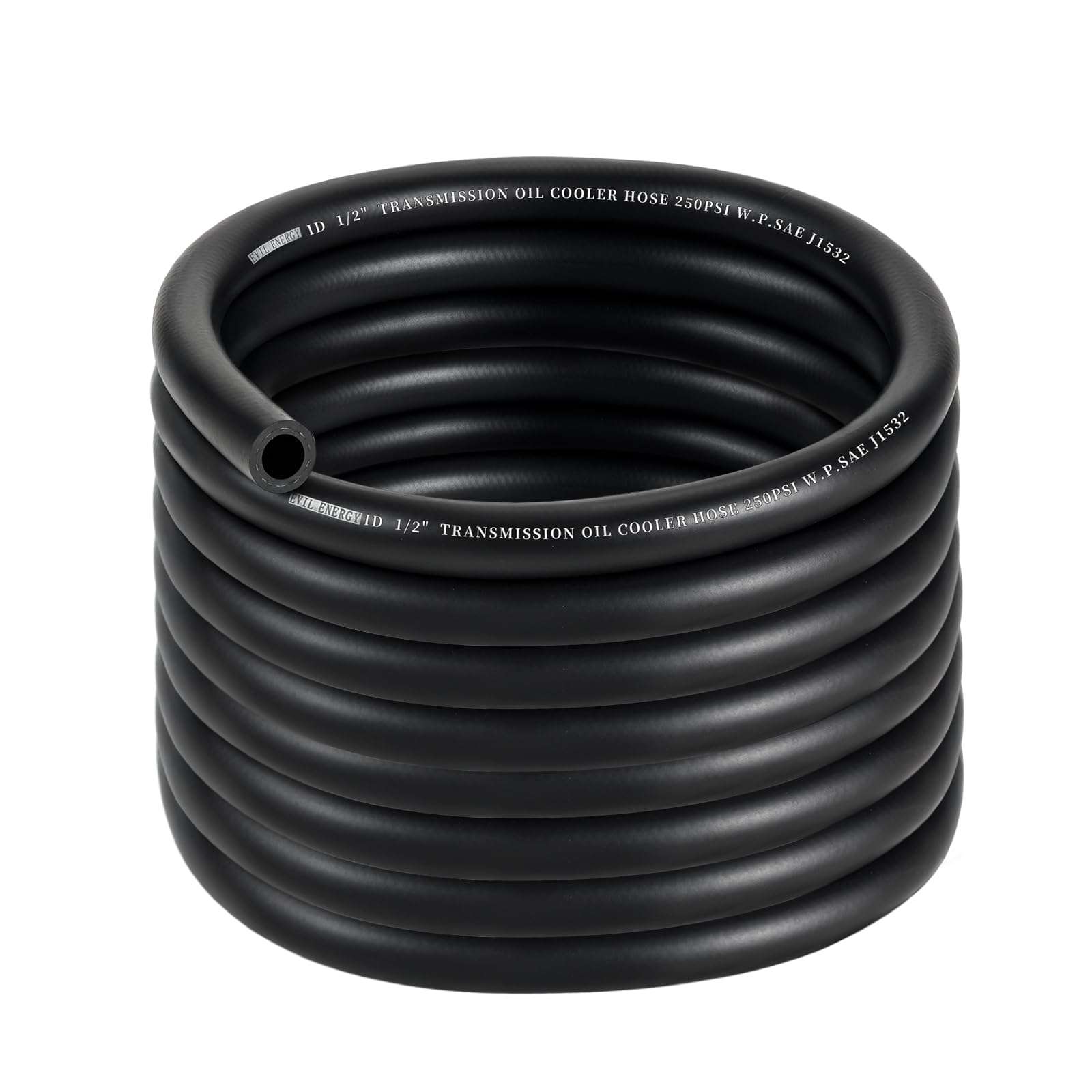 EVIL ENERGY 1/2" Transmission Oil Cooler Hose 20FT 250PSI SAE J1532