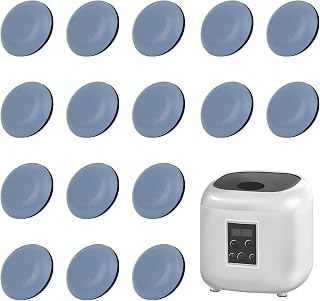 Kitchen Appliance Sliders 16 Pcs Self Adhesive Kitchen Appliance Sliders Furniture Sliders Most Countertop Coffee Makers, Air Fryer, Pressure Cooker, Deep Fryer (25mm)