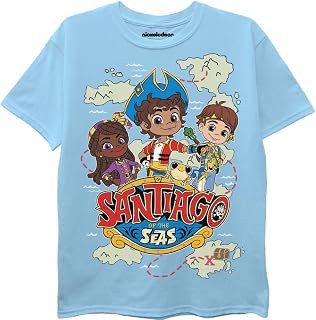 Nickelodeon Baby Boys Santiago of The Seas Tee - Santiago, Lorelai, Tomas, Kiko T Shirt