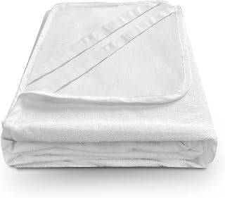 Bedecor Oeko-TEX Certified Mattress Protector 135 x 190 cm, Waterproof Breathable Cotton Mattress Protector with 4 Elastic Corners