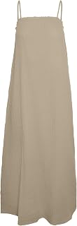 Vero Moda Vmnatali Vestido Singlet Wvn Ga SPE Vestido Largo Mujer