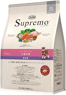Nutro Supremo for Small Dogs, Adult Dogs, 6.6 lbs (3 kg), Dry Food, Small Grains, Comprehensive Nutrition Food, Dog Food, Carefully Selected Natural Material, Fragrance/Coloring, Additive-Free, Nutro