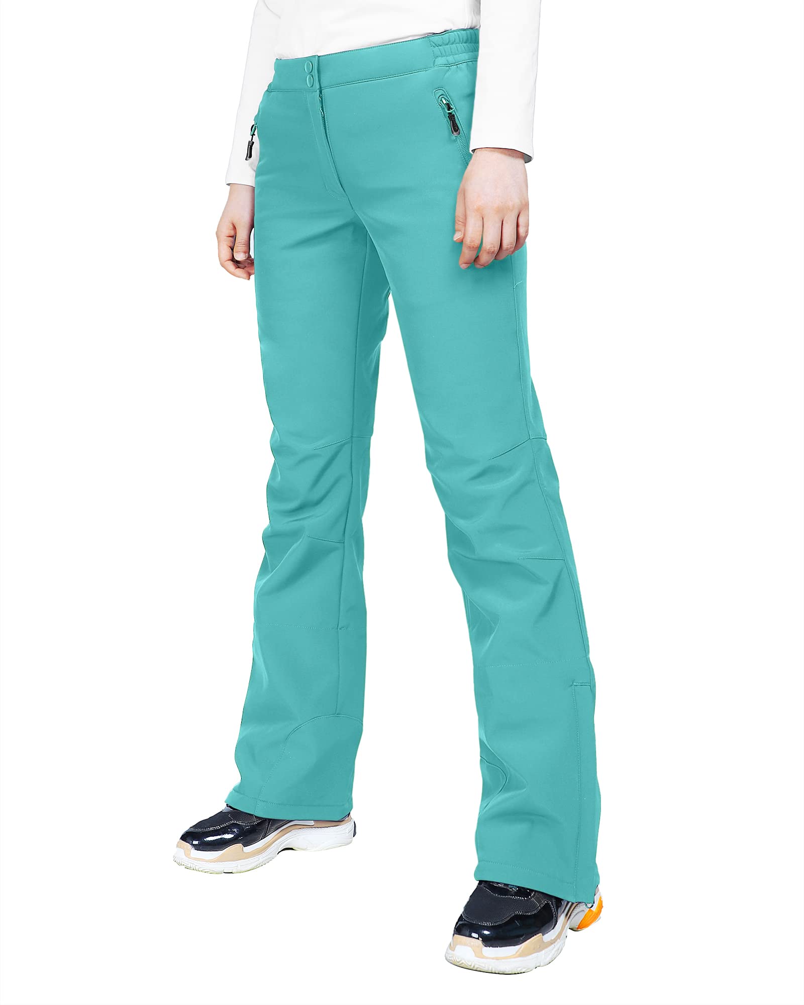 33,000ft outdoor pants women waterproof softshell pants warm lining work pants s